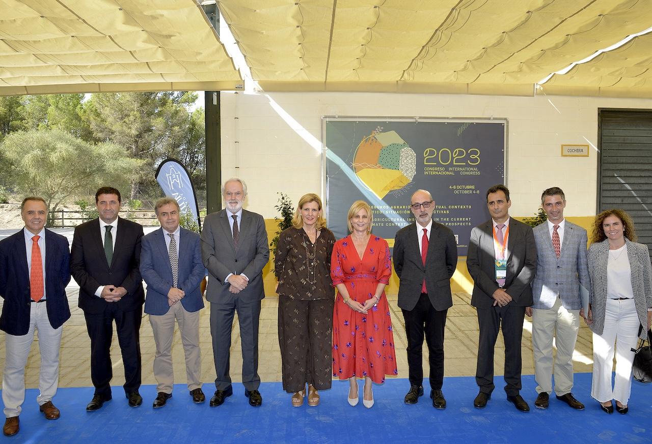Inaugurado en Jerez el Congreso Internacional sobre Seguros Agrarios, que se celebra en la Yeguada Cartuja Hierro del Bocado