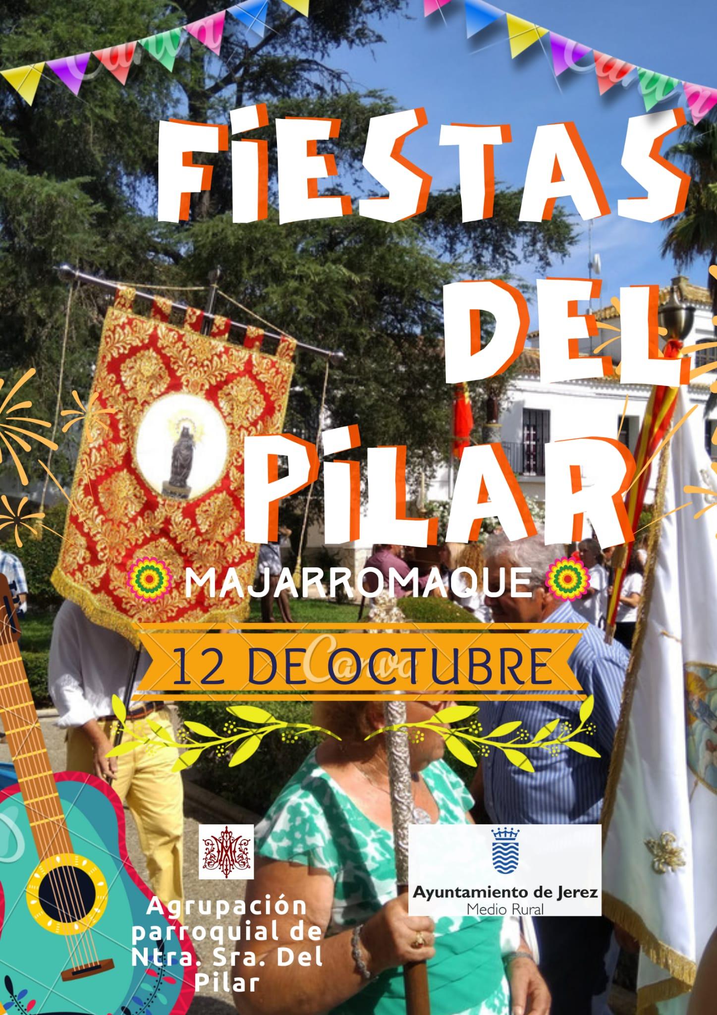 Majarromaque celebra la festividad de la Virgen del Pilar, patrona de ...