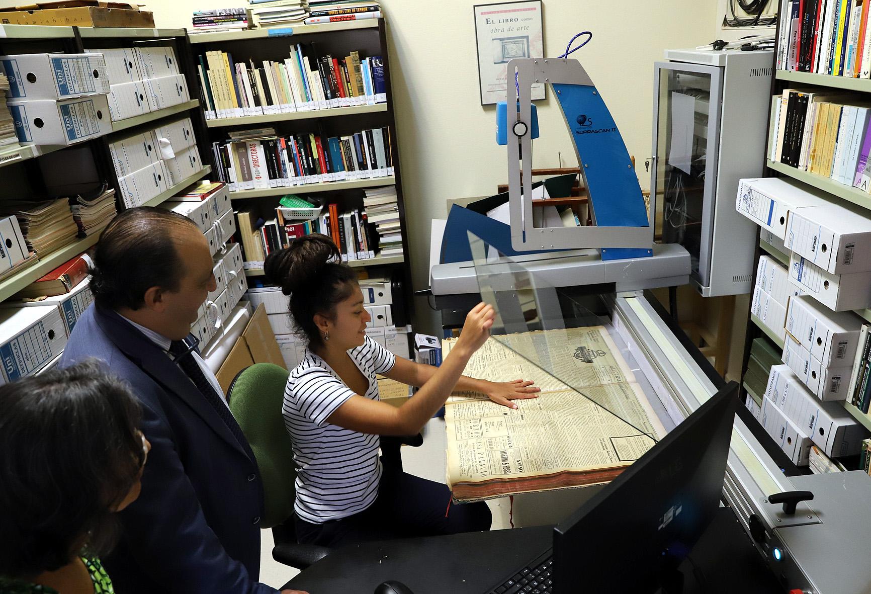 La Biblioteca Municipal inicia la digitalización del periódico 'Ayer', editado en Jerez de 1936 a 1963