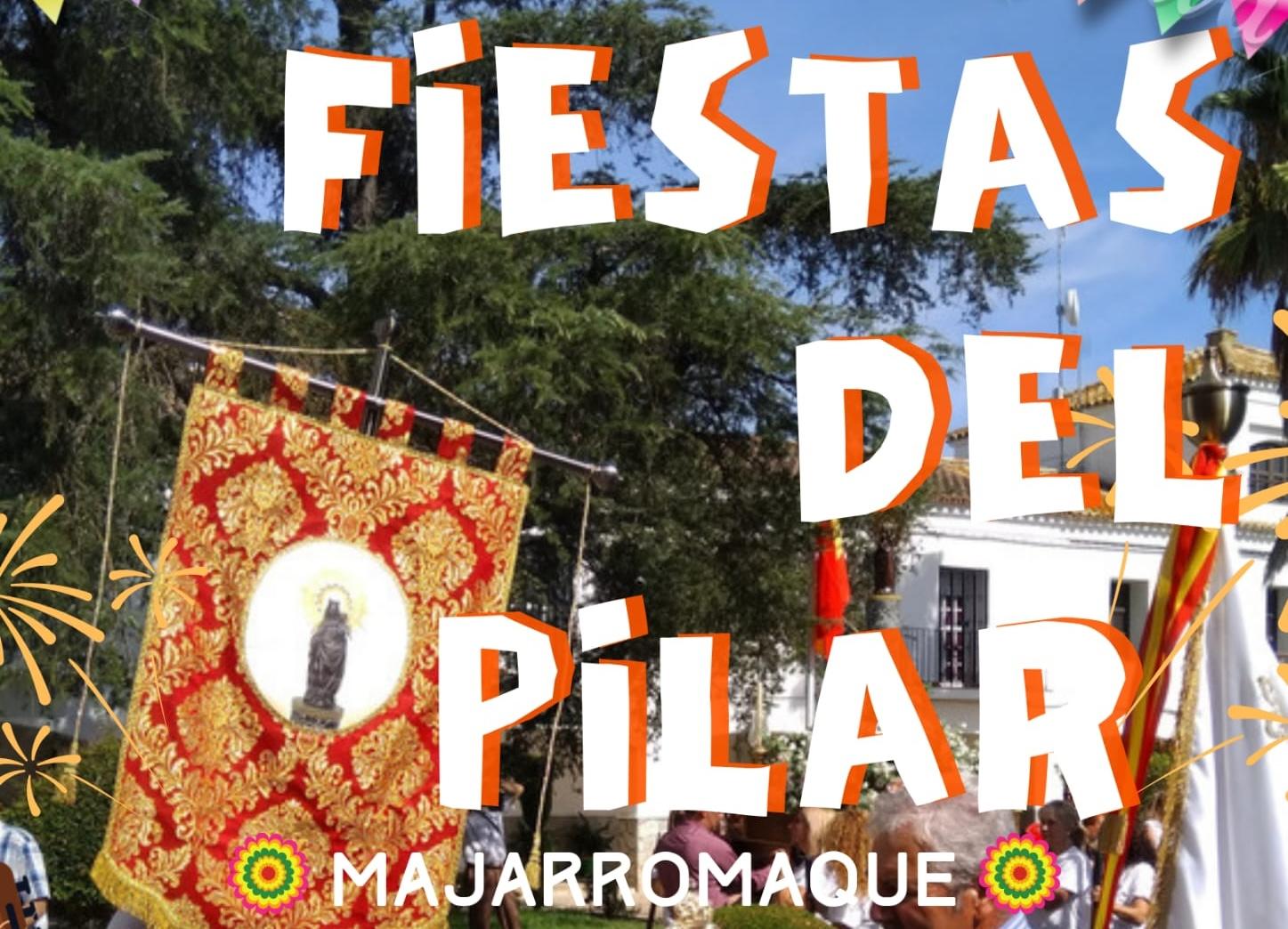 Majarromaque celebra la festividad de la Virgen del Pilar, patrona de la barriada rural