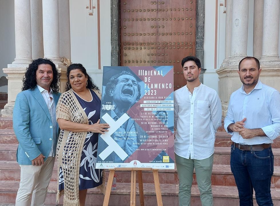 Cristina Aldón, La Macanita y Carlos Pérez traen baile, cante y guitarra a Sanlúcar en el marco de la III Bienal de Cádiz, Jerez y Los Puertos