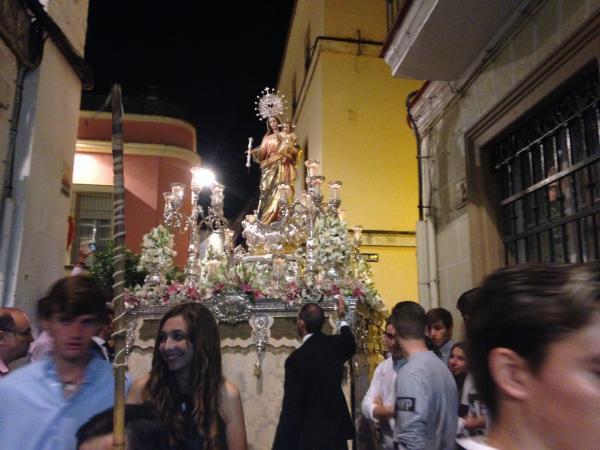 Este viernes procesiona la Virgen del Rosario, del Beaterio