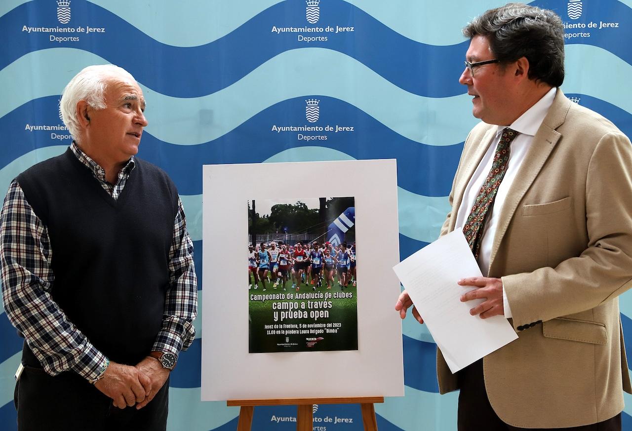 La Federación Andaluza de Atletismo presenta en Jerez el Campeonato de Andalucía de Campo a través de Clubes