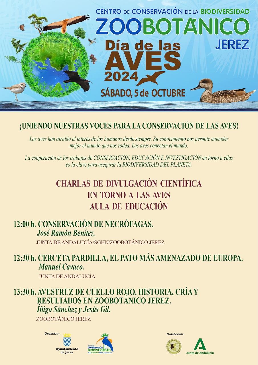 El Zoo de Jerez celebra este sábado el Día de las Aves con numerosas actividades educativas y familiares