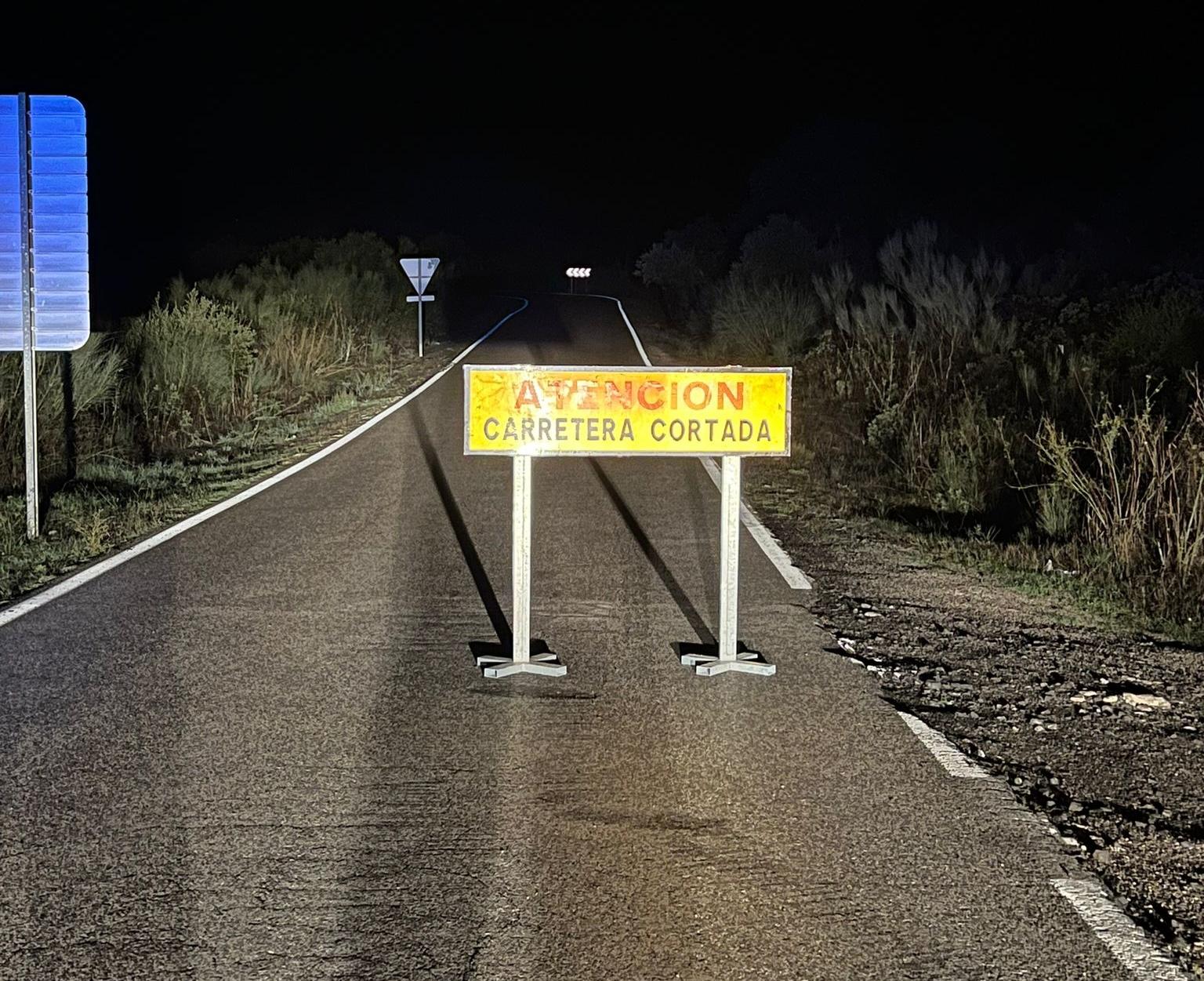 Estas son las principales incidencias registradas en la Red Provincial de Carreteras