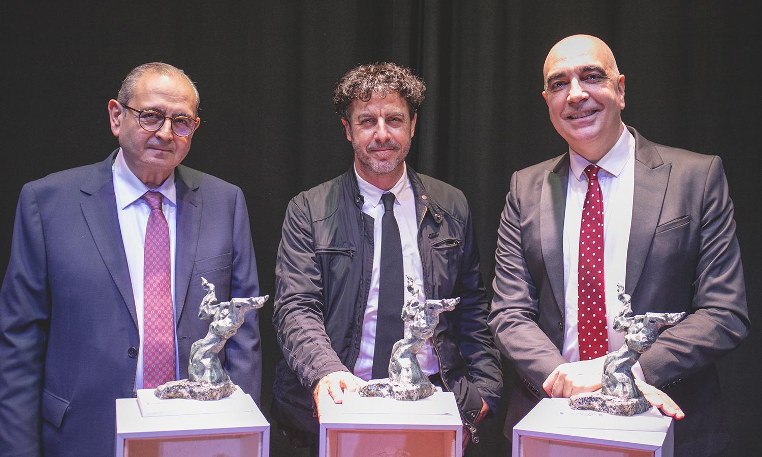 Macías, Morenatti y Reina protagonizan una emocionada entrega de los II Premios de la Real Academia San Dionisio