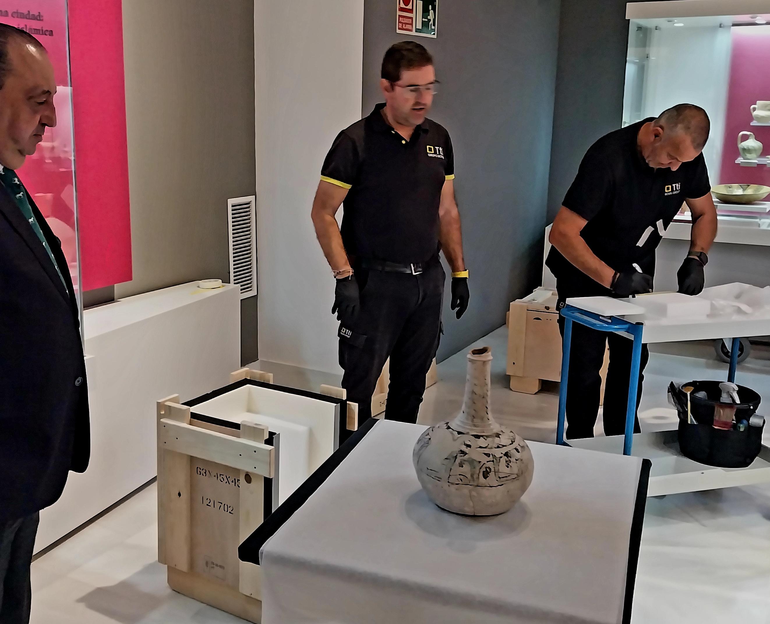 Dos piezas arqueológicas de Jerez ponen rumbo a Nueva York para la gran exposición sobre Medina Azahara