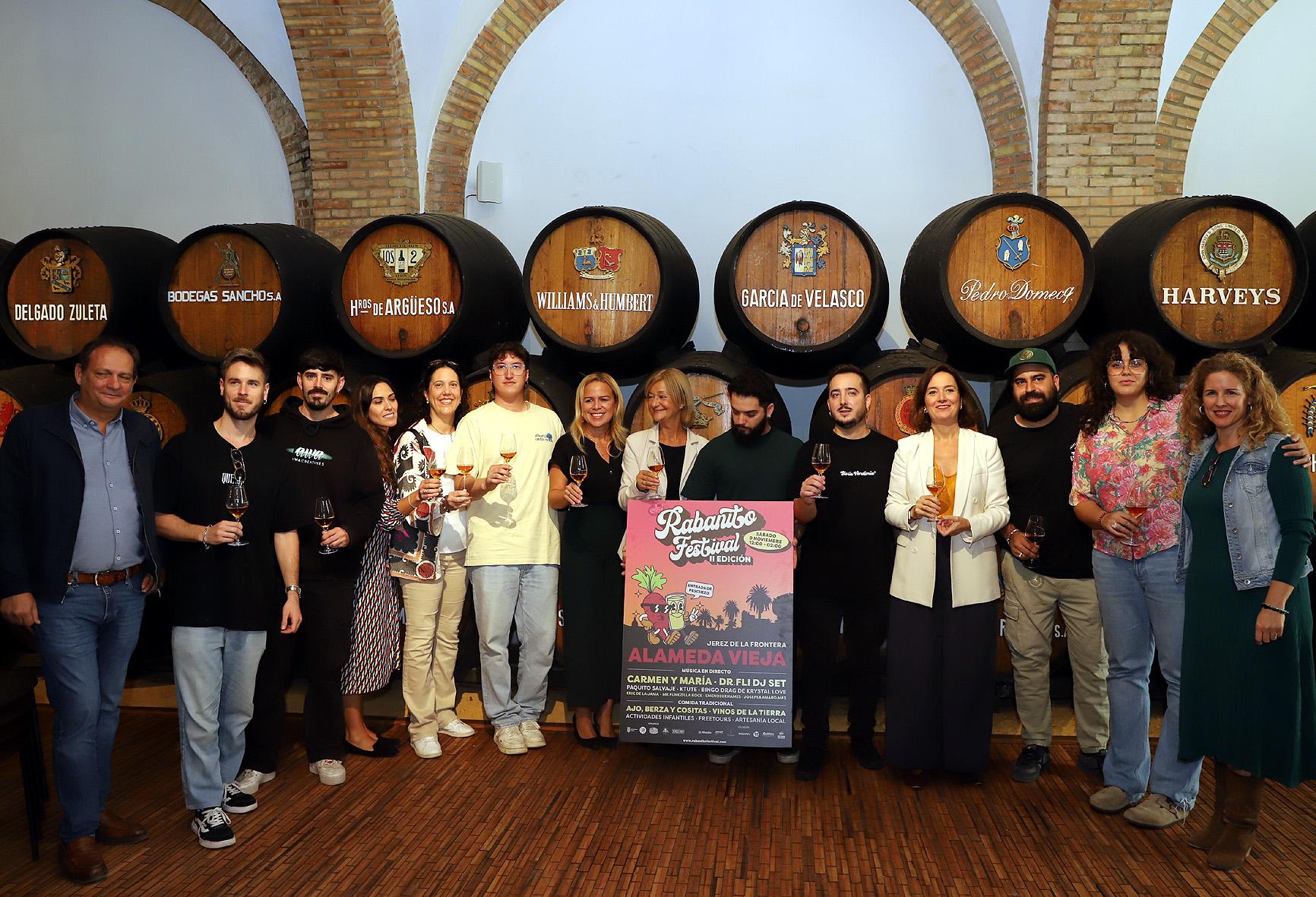 El Rabanito Festival celebra su segunda edición este 9 de noviembre trasladándose a la Alameda Vieja de Jerez