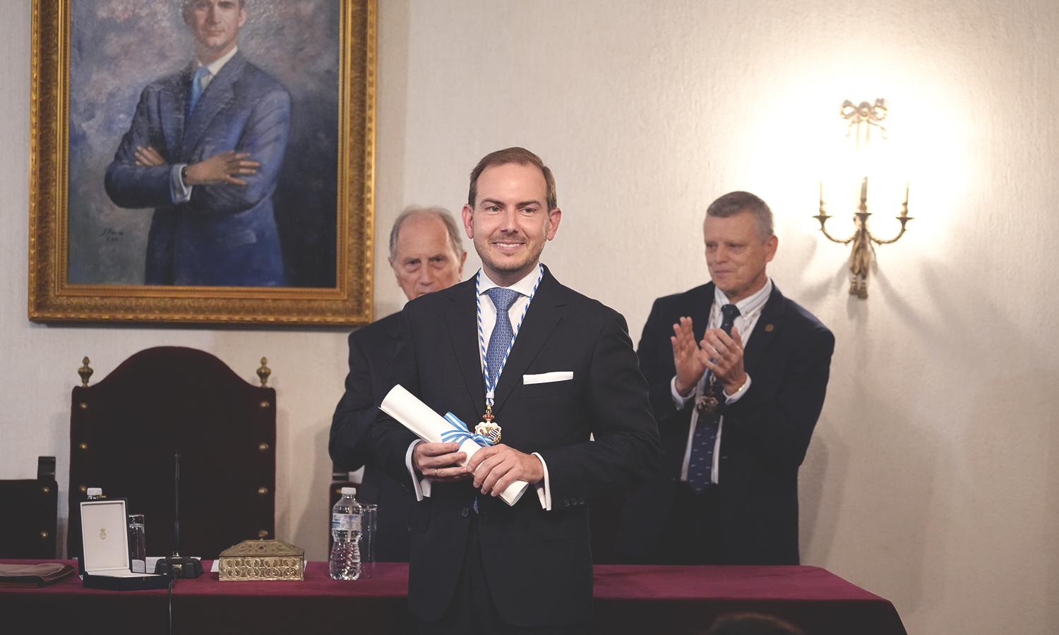  Javier E. Jiménez López de Eguileta, nuevo académico de numero de la Academia San Dionisio de Jerez