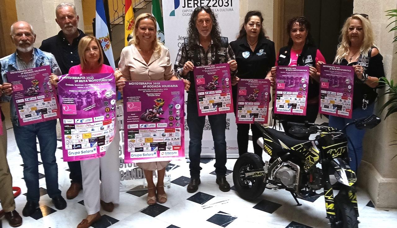 Mototerapia llenará de solidaridad la pista de karting del Circuito de Jerez en apoyo a AMMA el 26 de octubre