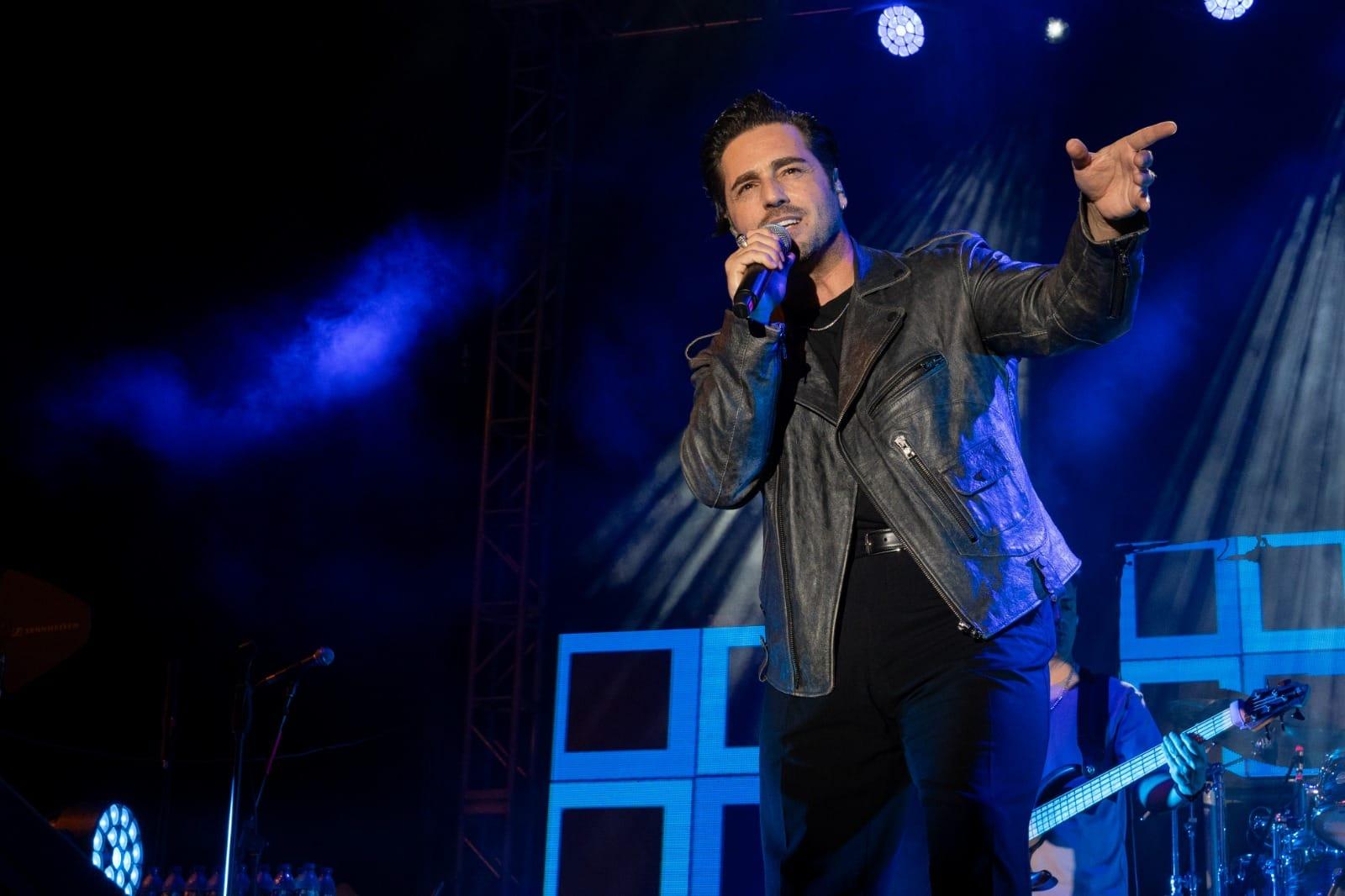 David Bustamante presenta su nuevo disco 'Inédito' en el Teatro Villamarta de Jerez