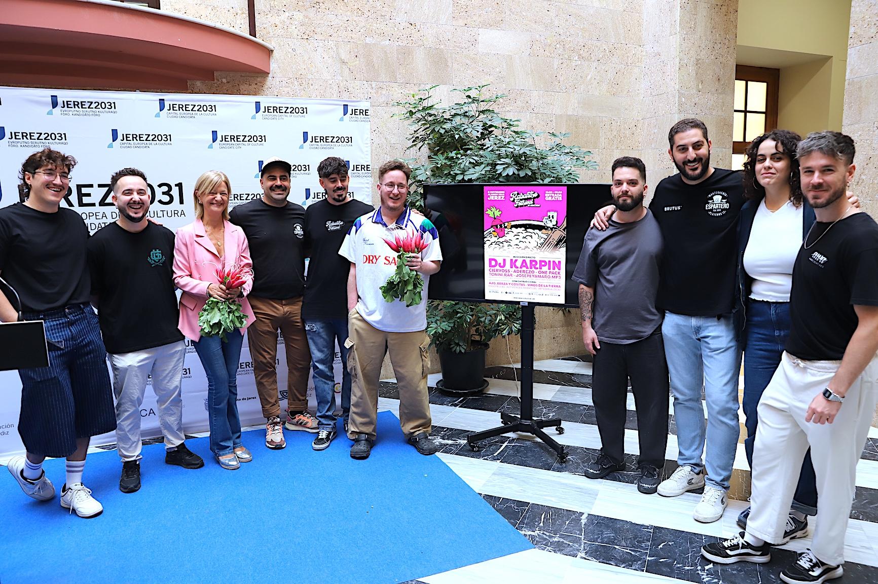 El III Rabanito Festival se celebra en la Alameda Vieja de Jerez el próximo 8 de noviembre