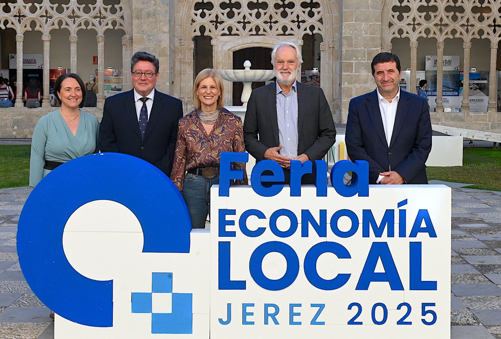 Inaugurada la Feria de la Economía Local de Jerez en Los Claustros de Santo Domingo