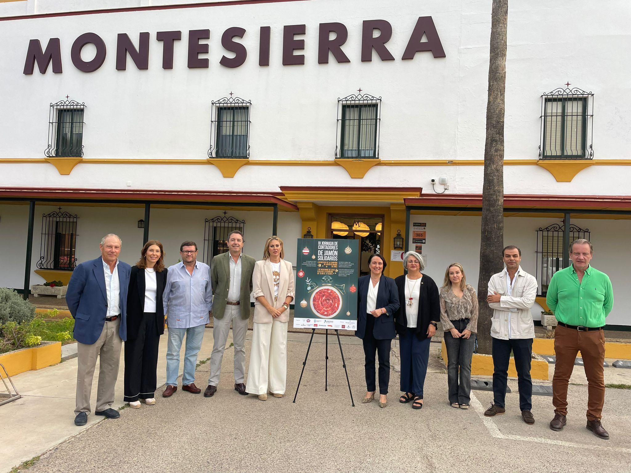 Vuelve la Jornada de Cortadores de Jamón Solidarios a beneficio de los Reyes Magos de Jerez