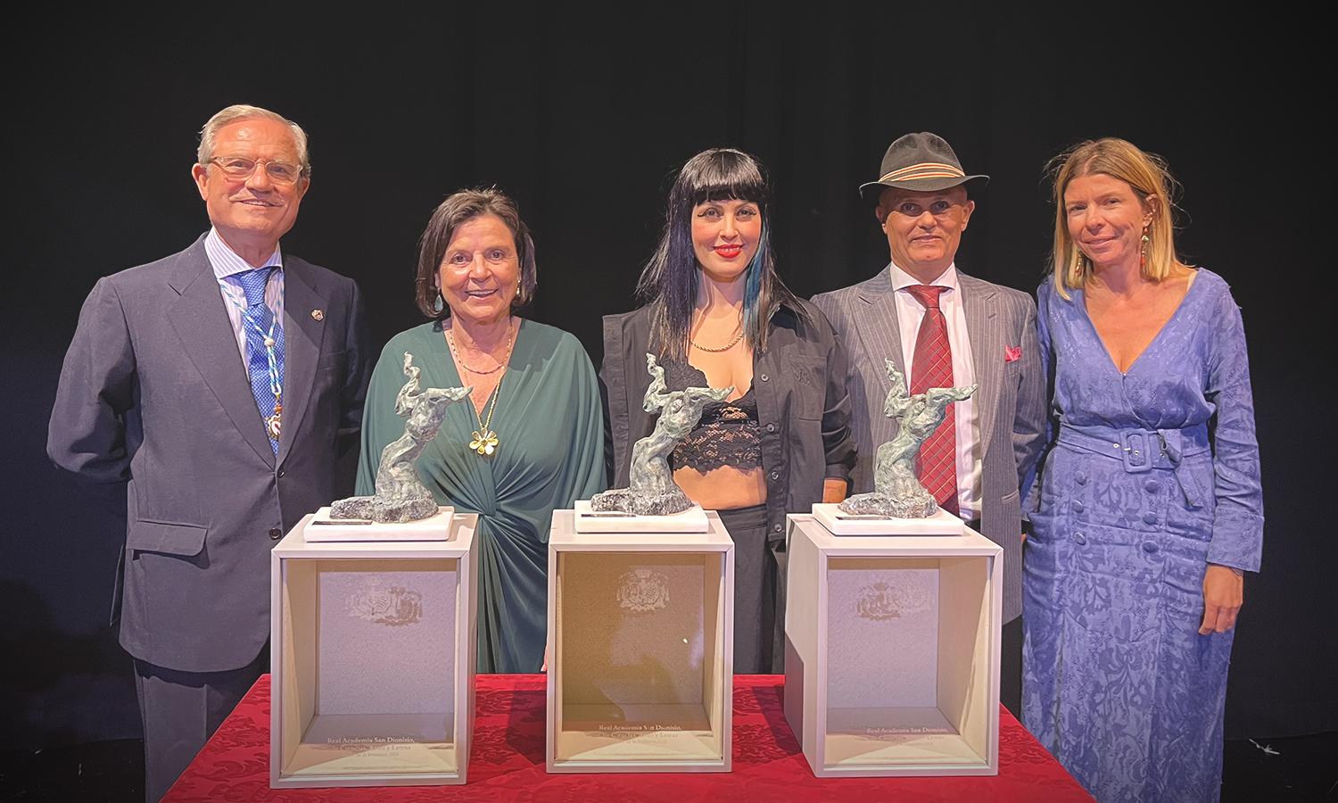 Puertas, Barriga y Mateos, protagonistas de la entrega de los Premios Academia San Dionisio 2025