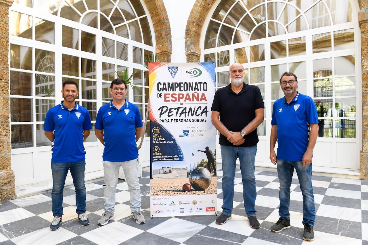Guadalcacín (Jerez), será sede del Campeonato de España de Petanca para Personas Sordas