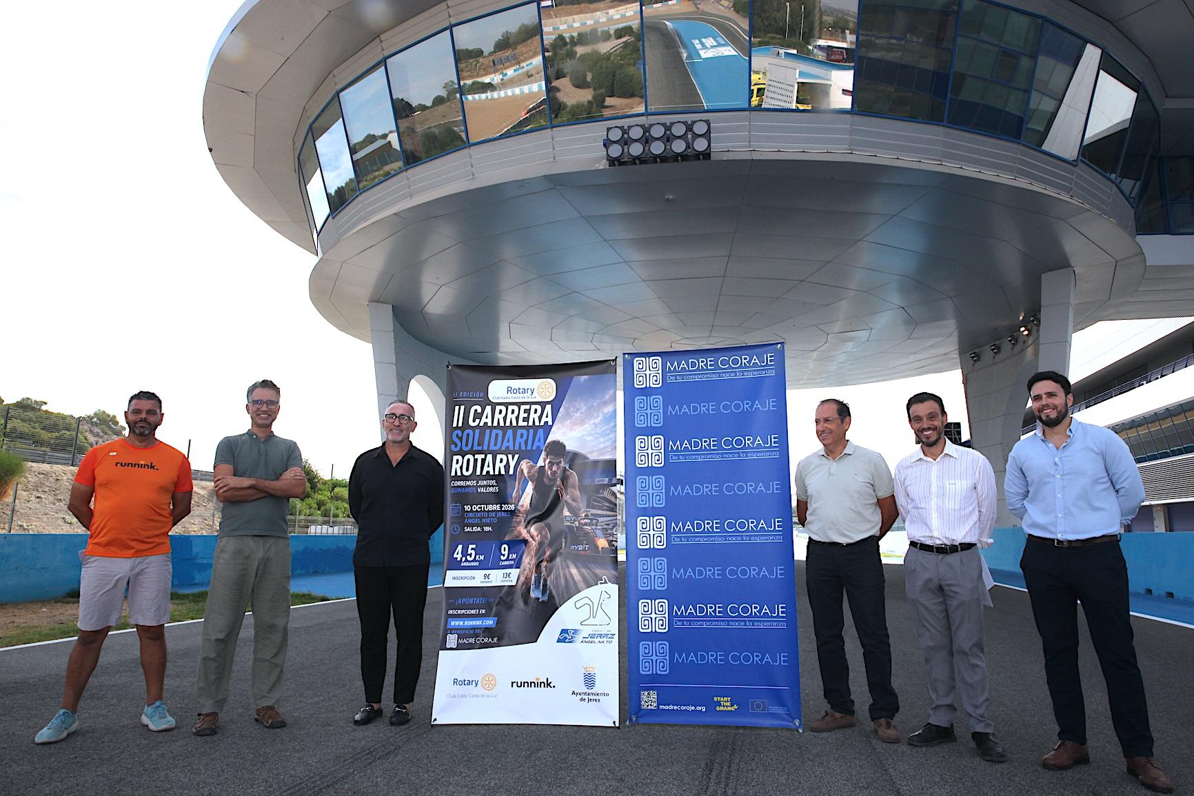 El Circuito de Jerez acoge el 10 de octubre la II Carrera Rotary Club con carácter solidario e inclusivo