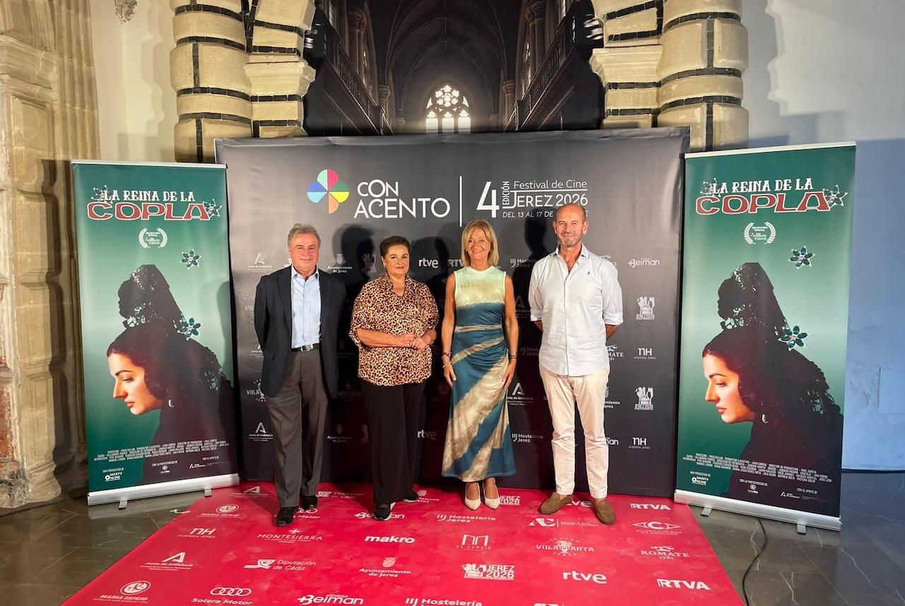 Exitoso estreno de 'La reina de la copla' en el IV Festival Con Acento de Jerez