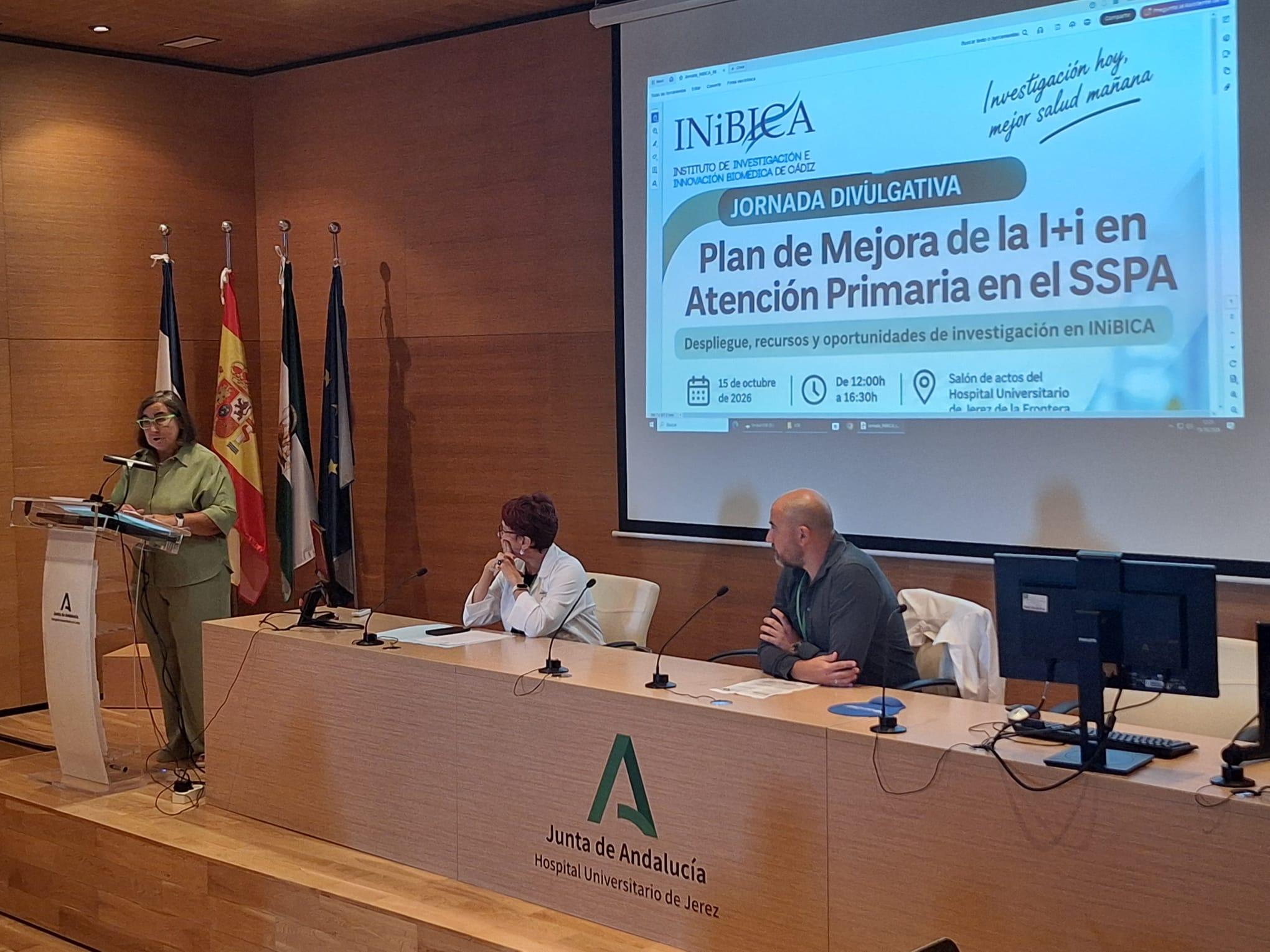 Jornada de IniBICA para acercar a profesionales de atención primaria su capacidad investigadora