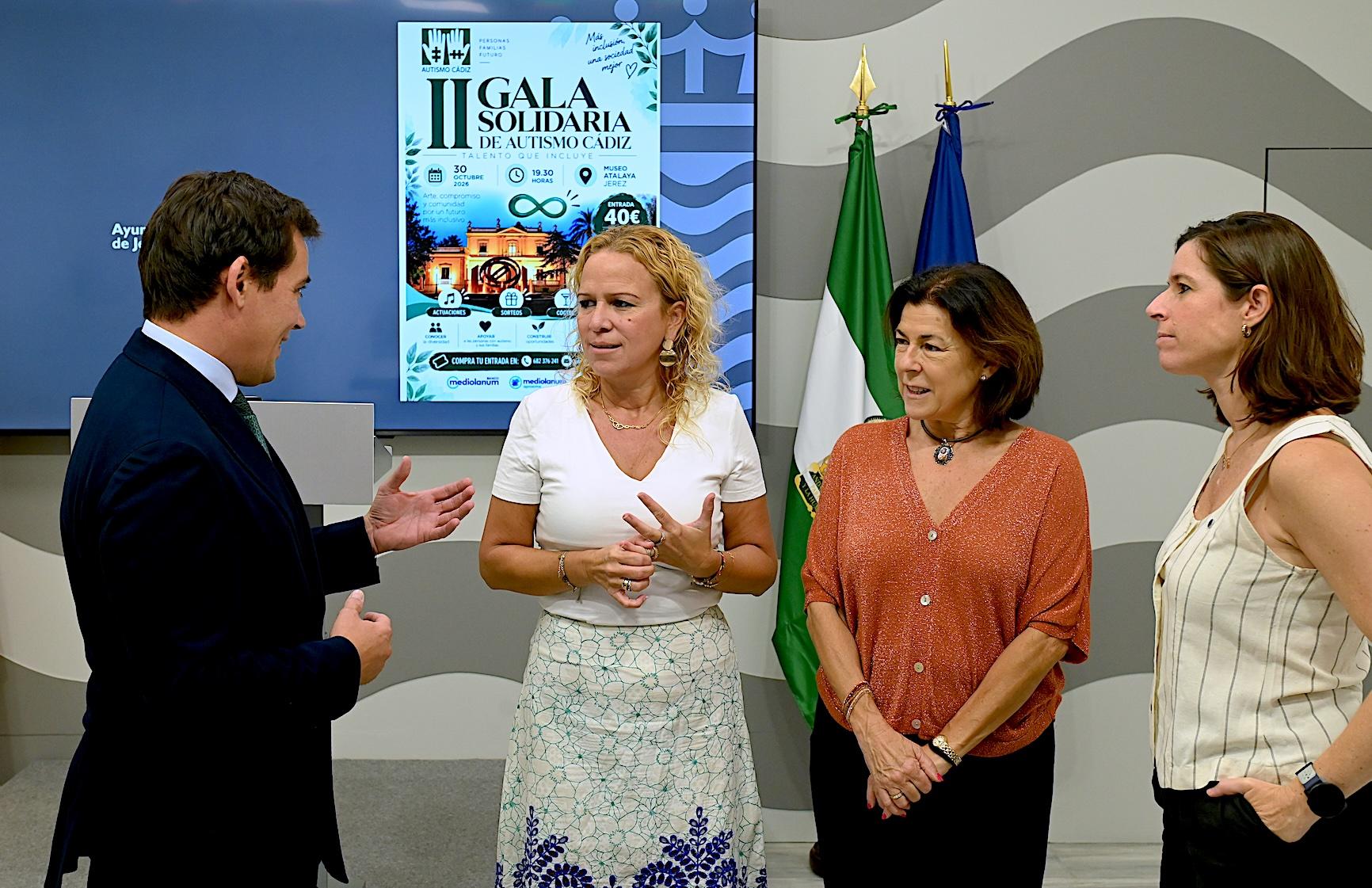 La II Gala Solidaria de Autismo Cádiz será el 30 de octubre en los Museos de La Atalaya de Jerez