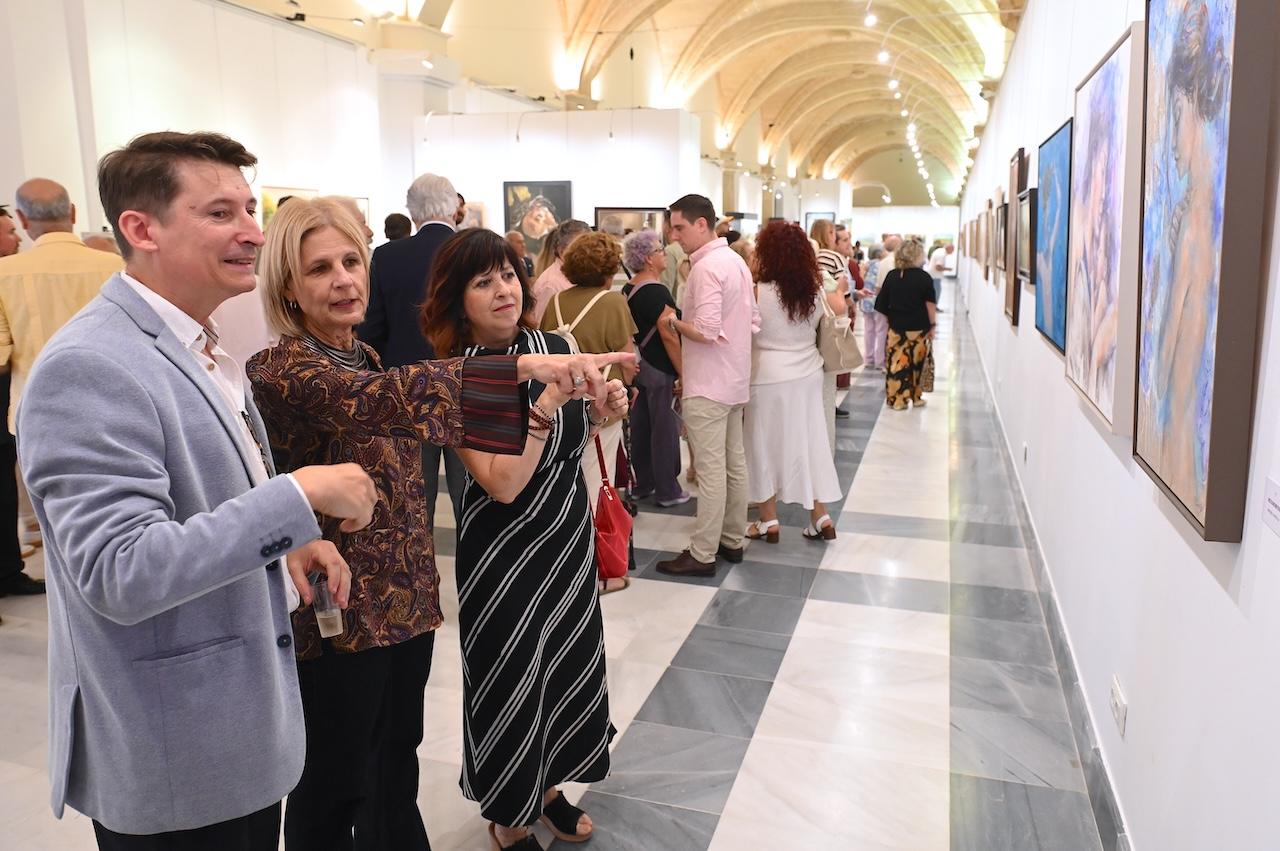Inaugurada la XXXV Muestra Paleta de Colores en Los Claustros de Santo Domingo de Jerez