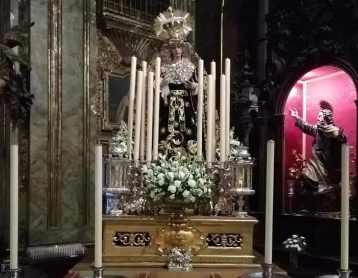 Este sábado, traslado de la Virgen del Buen Fin a San Dionisio