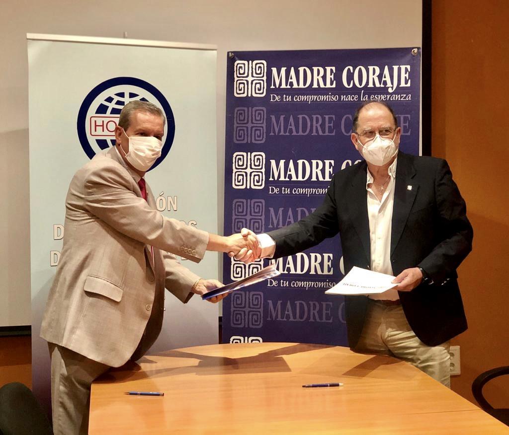 Madre Coraje y Horeca firman un convenio de colaboración para el reciclaje del aceite con fines sociales