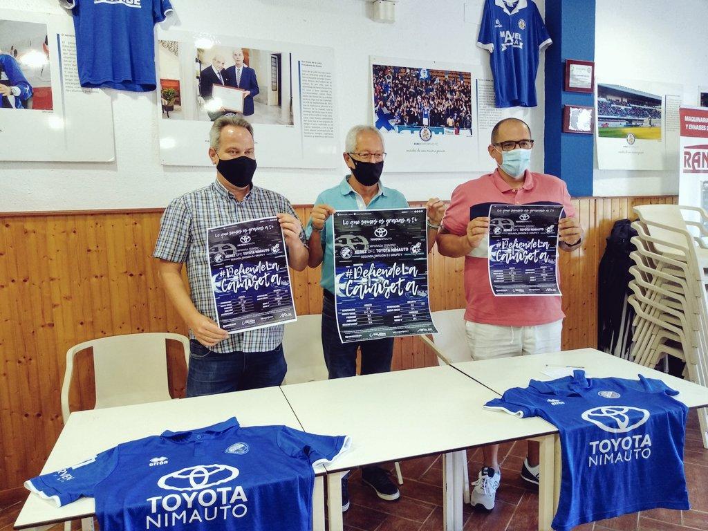 El Xerez DFC Toyota Nimauto presenta su campaña de abonados y desvela que su nueva camiseta llevará el nombre de sus socios