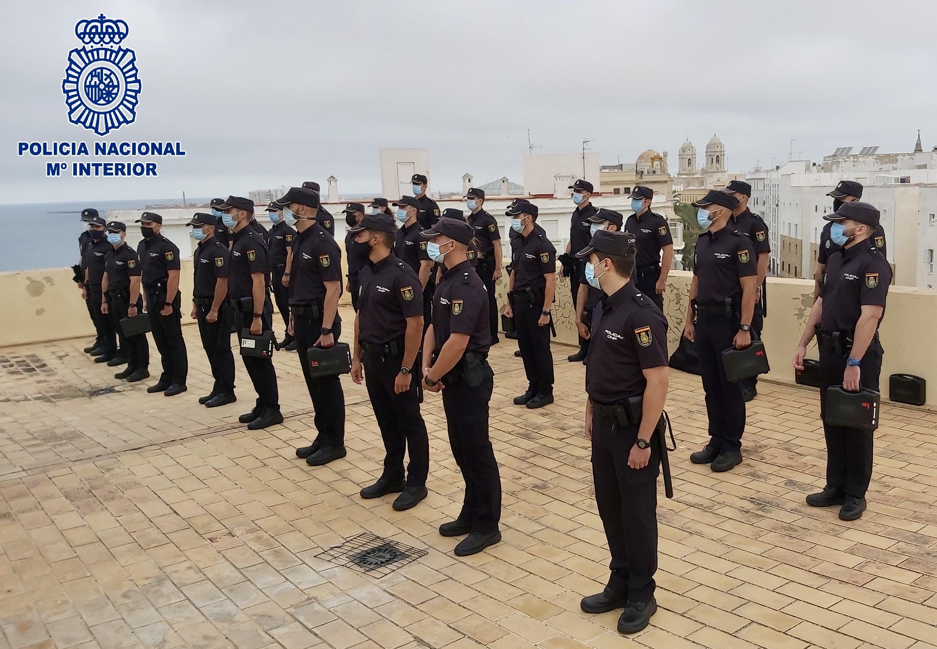 La Policía Nacional incorpora a 201 agentes de prácticas en la provincia, 25 de ellos en Jerez