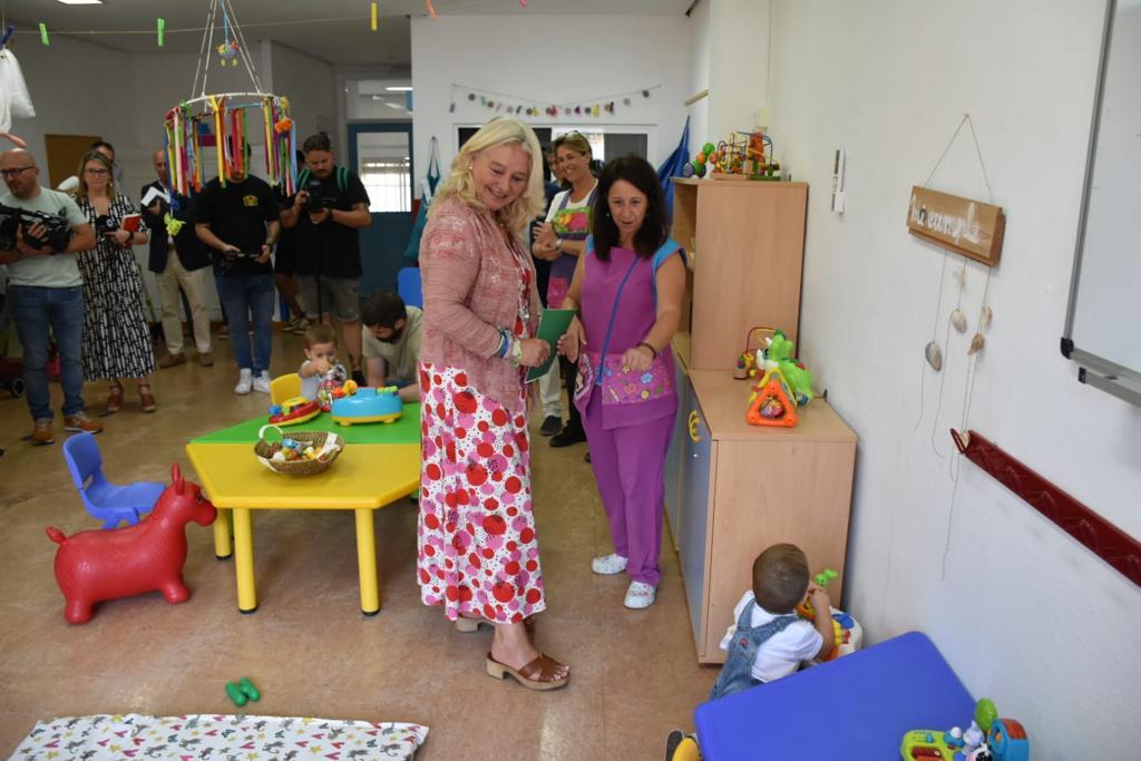 Mercedes Colombo destaca en Jerez el papel fundamental de la Educación Infantil en el comienzo del curso para el alumnado de 0 a 3 años