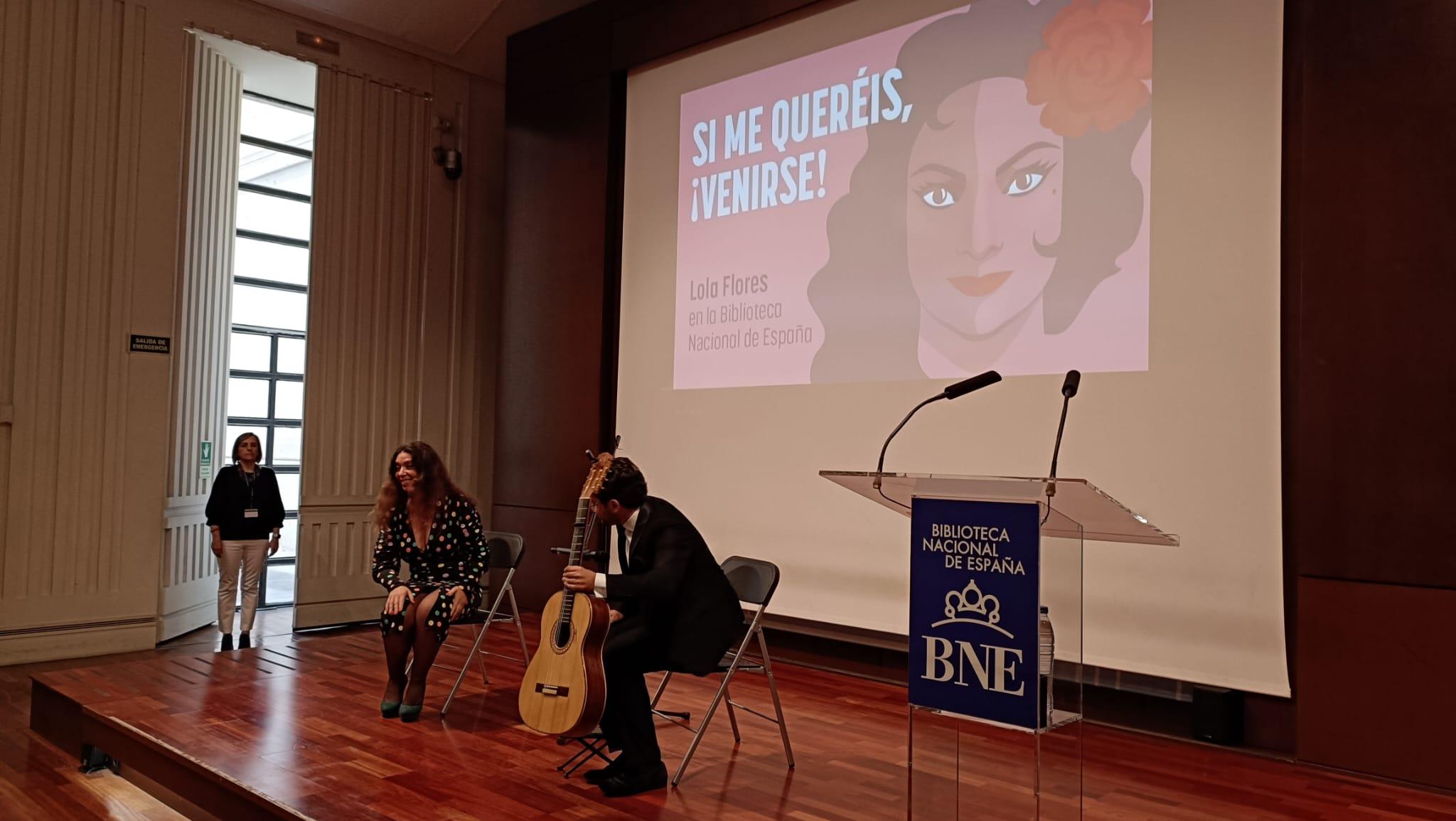 La Biblioteca Nacional de España homenajea a Lola Flores con la exposición 'Si me queréis, ¡venirse!'