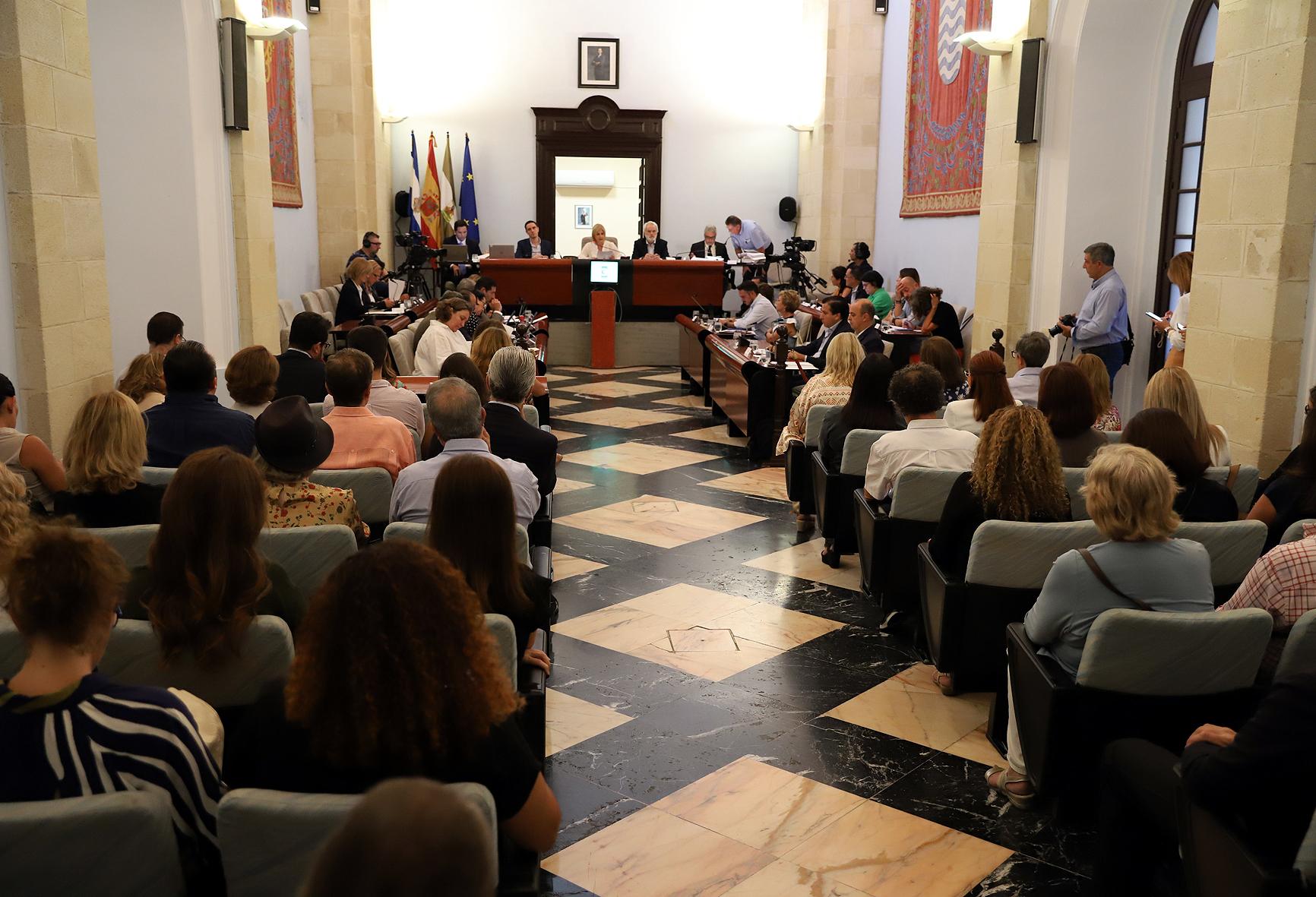 Celebrado el primer Pleno ordinario del actual mandato en Jerez