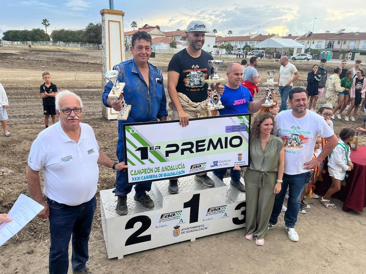 José Villena mantiene la corona en el XXVI Campeonato Andaluz de Tractores de Guadalcacín