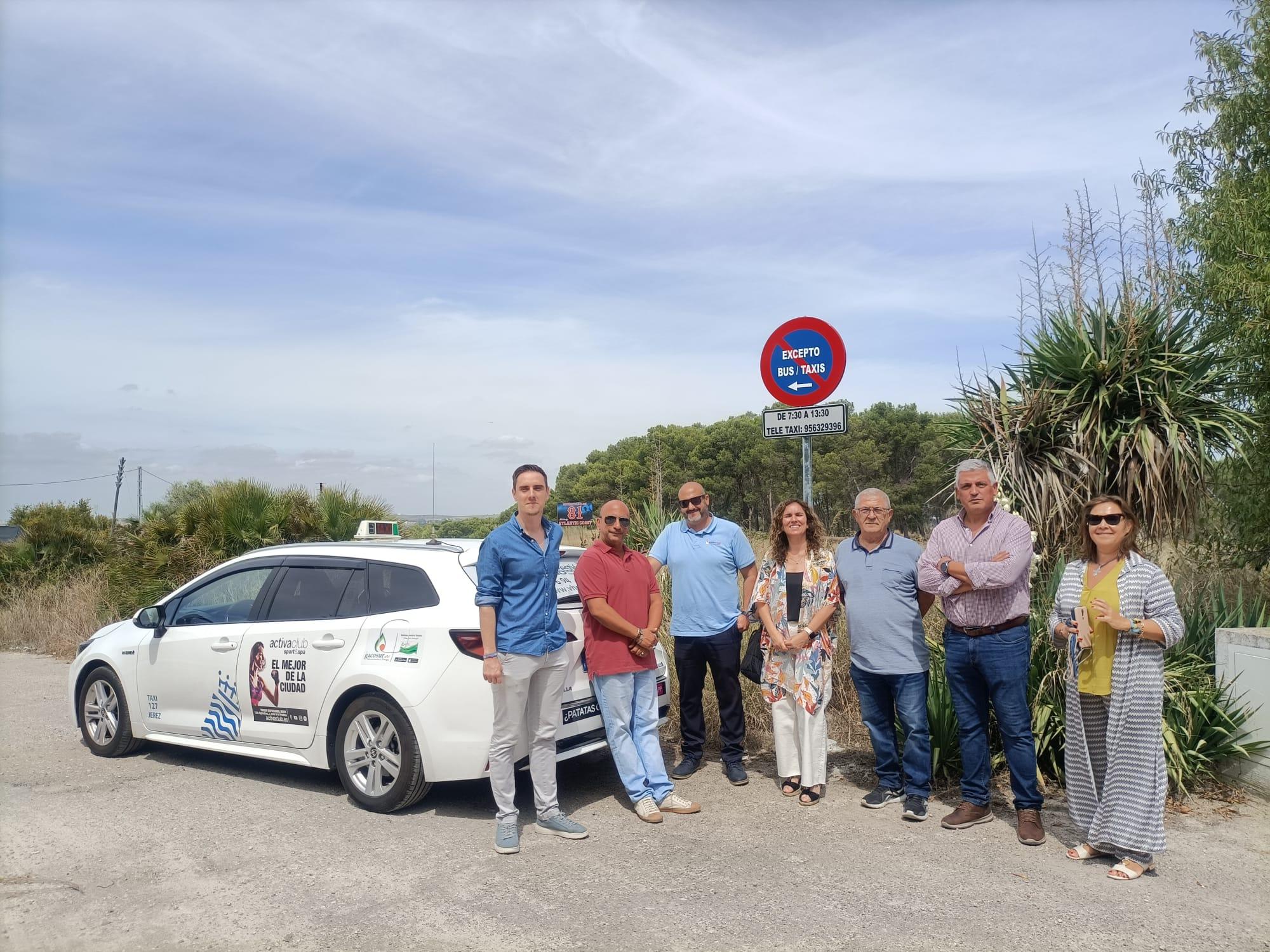 TeleTaxi Jerez y el Ayuntamiento ponen en marcha el taxi a demanda en Cuartillos