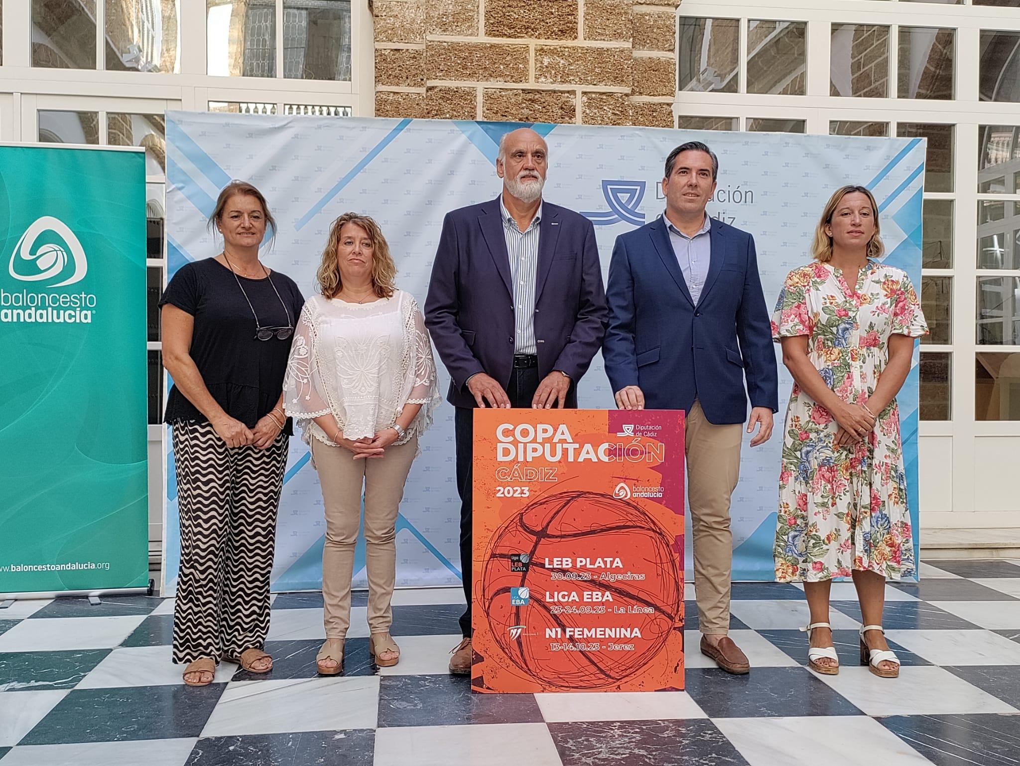 La Copa Diputación de Baloncesto 2023 estrena formato y se disputa en Jerez, Algeciras y La Línea de la Concepción