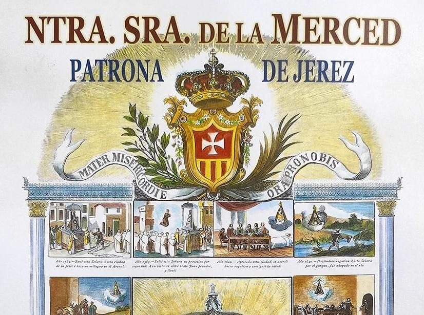 Cartel de la Merced de la Hermandad del Transporte