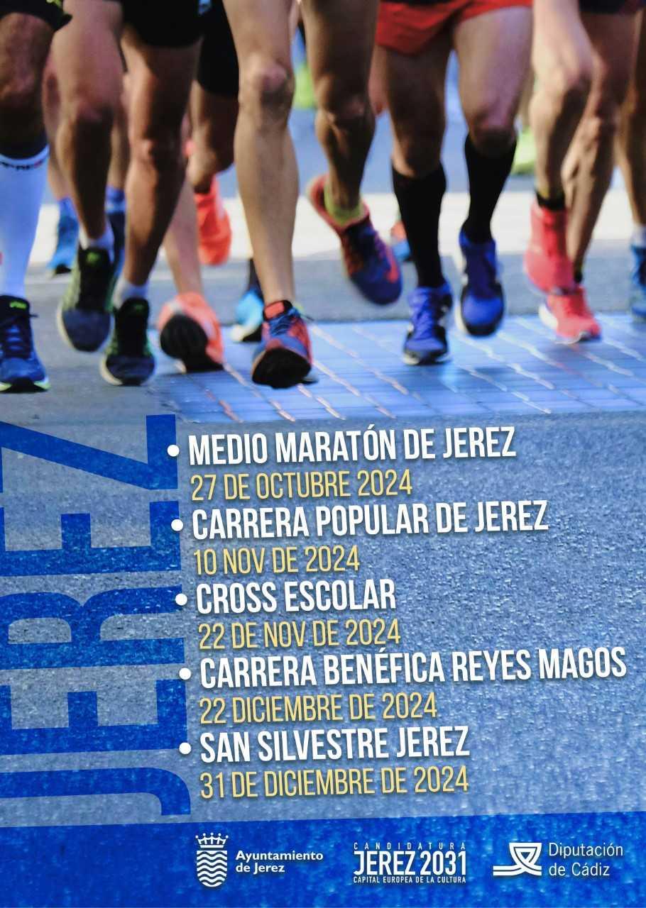 Presentado en Jerez el calendario de atletismo del último trimestre de 2024 con cinco pruebas