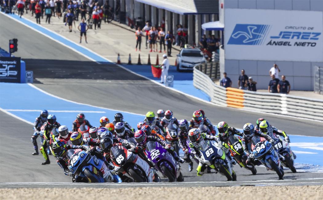 El Circuito de Jerez, preparado para la quinta prueba puntuable del certamen FIM Junior World Championship