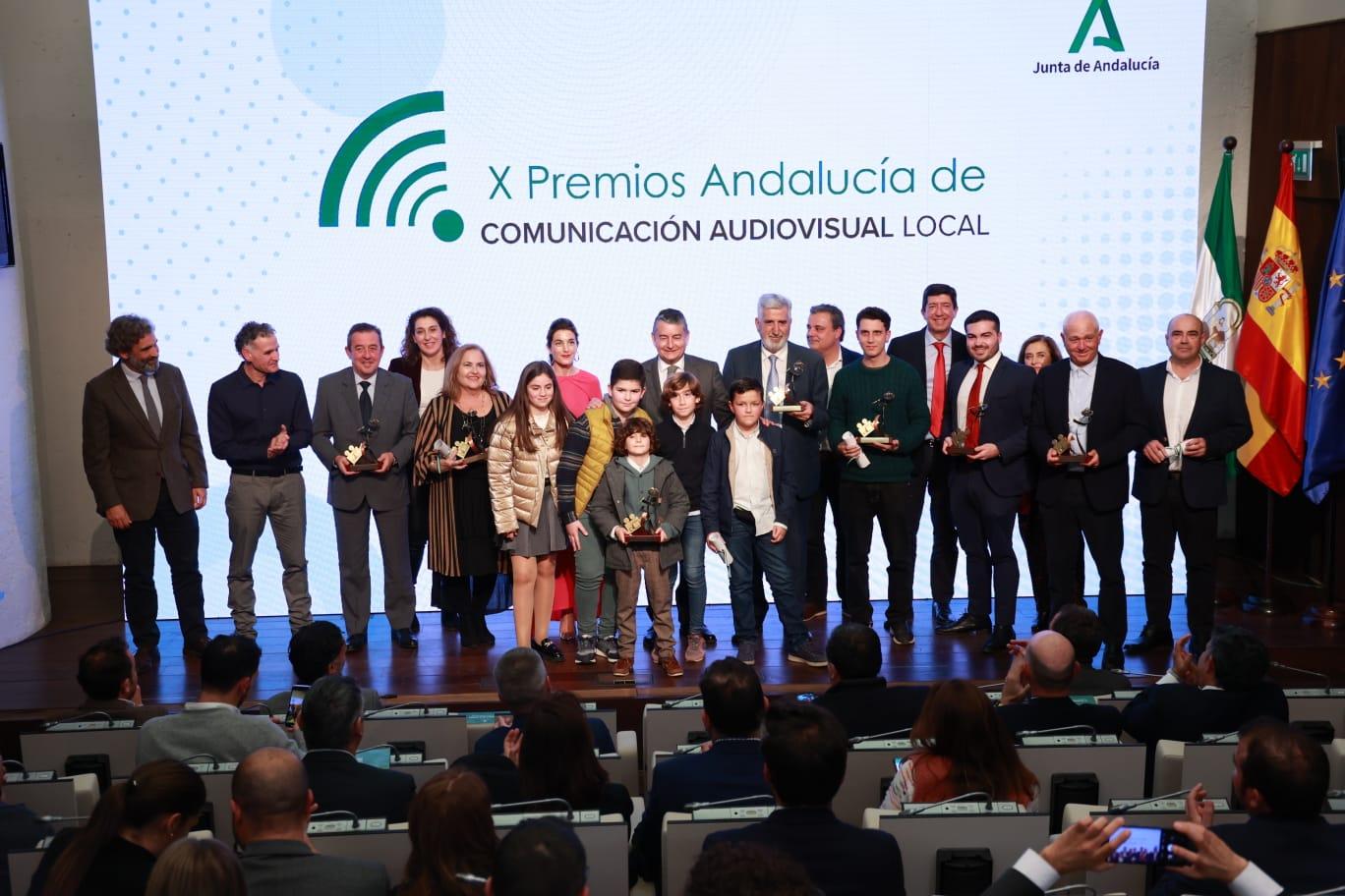 La Junta convoca los XI Premios Andalucía de Comunicación Audiovisual Local