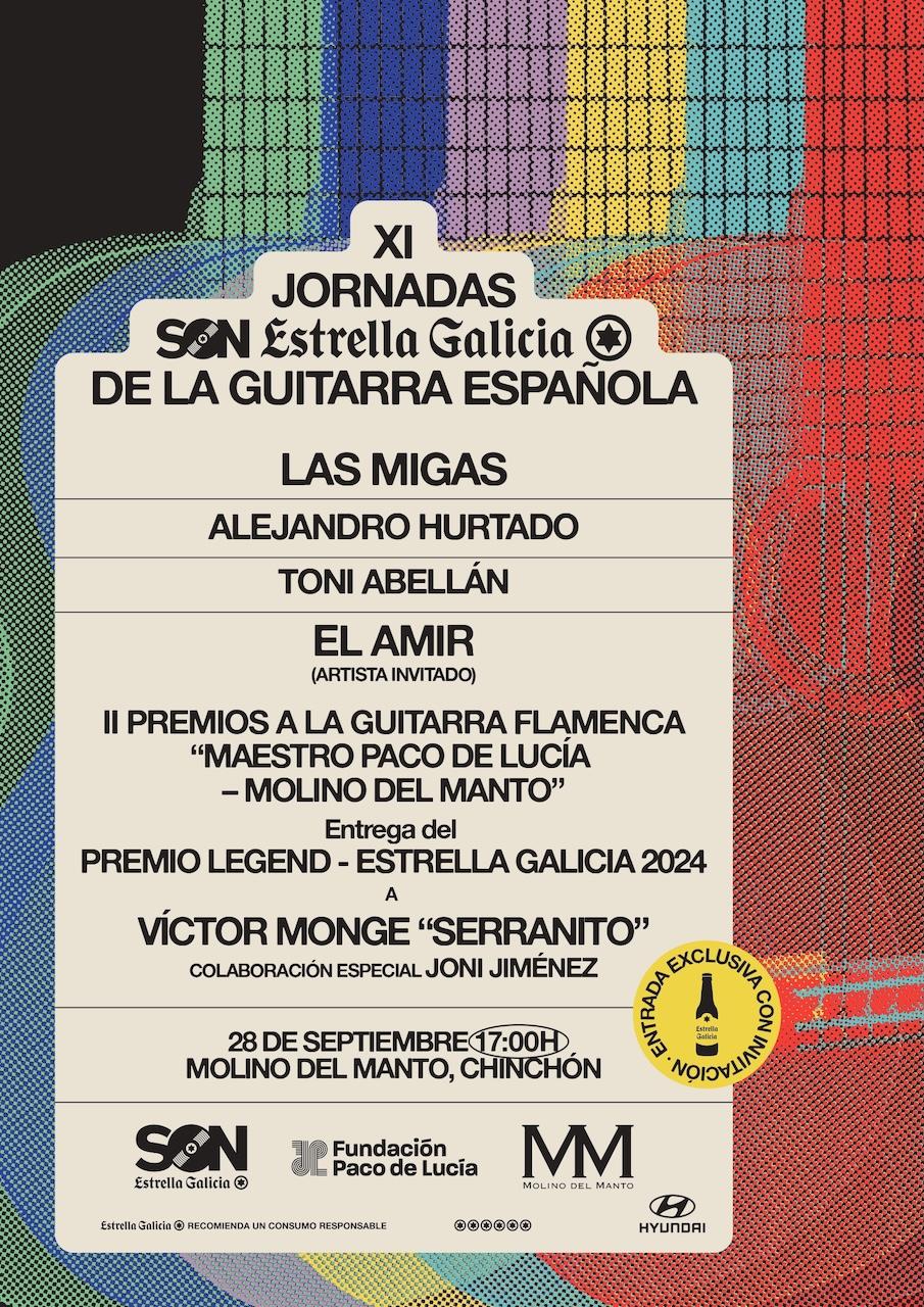 Las Jornadas SON Estrella Galicia de la Guitarra Española se consagrarán en una intensa velada flamenca que celebra su undécima edición