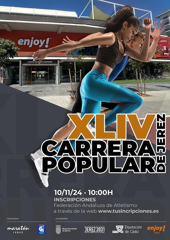 Abierto el plazo de inscripciones para la XLIV Carrera Popular de Jerez