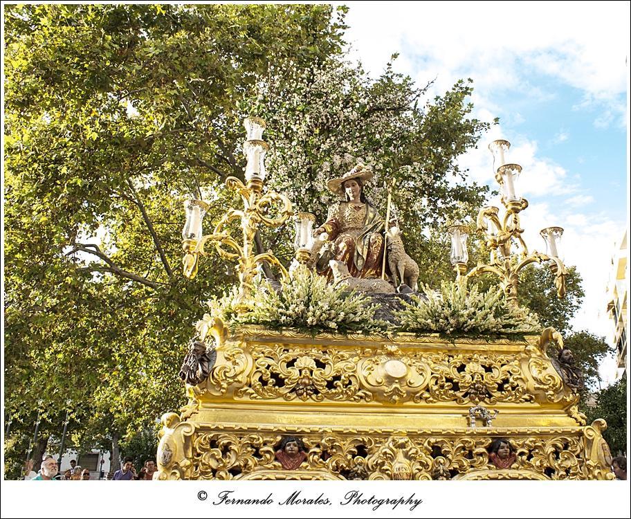 Sábado de procesión con la Divina Pastora de Capuchinos