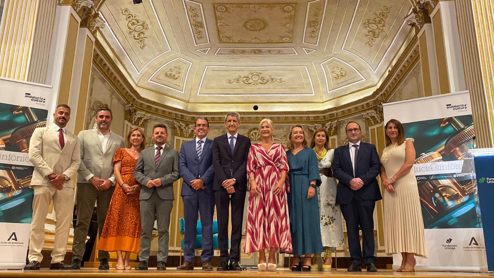 Las orquestas institucionales andaluzas harán gira por la comunidad con parada en el Teatro Villamarta de Jerez