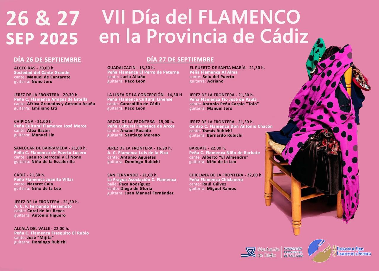 Estas son las actividades para celebrar el VII Día del Flamenco en nuestra provincia