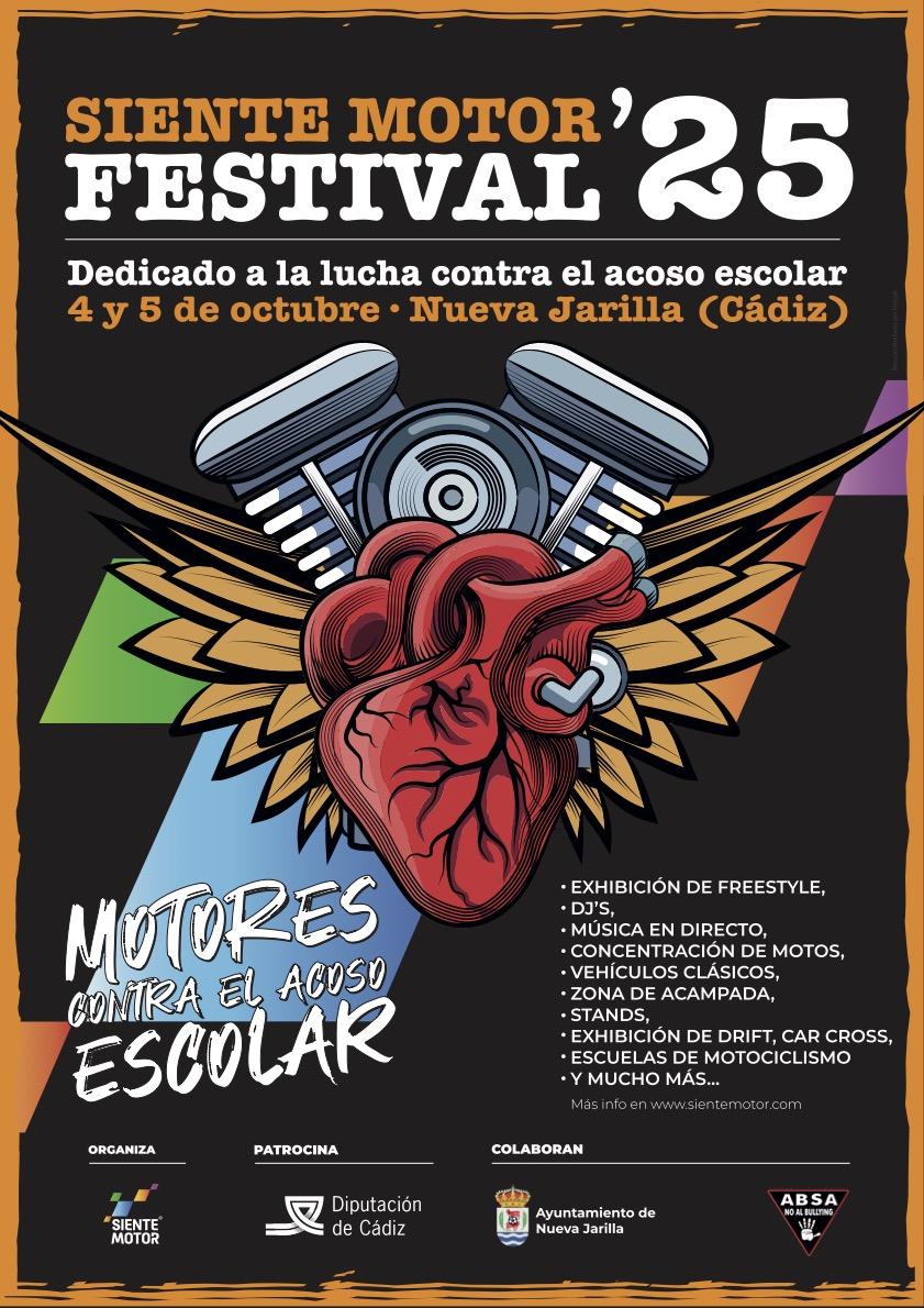 Siente Motor Festival 2025: coches, motos, ocio y espectáculo en Nueva Jarilla los días 4 y 5 de octubre