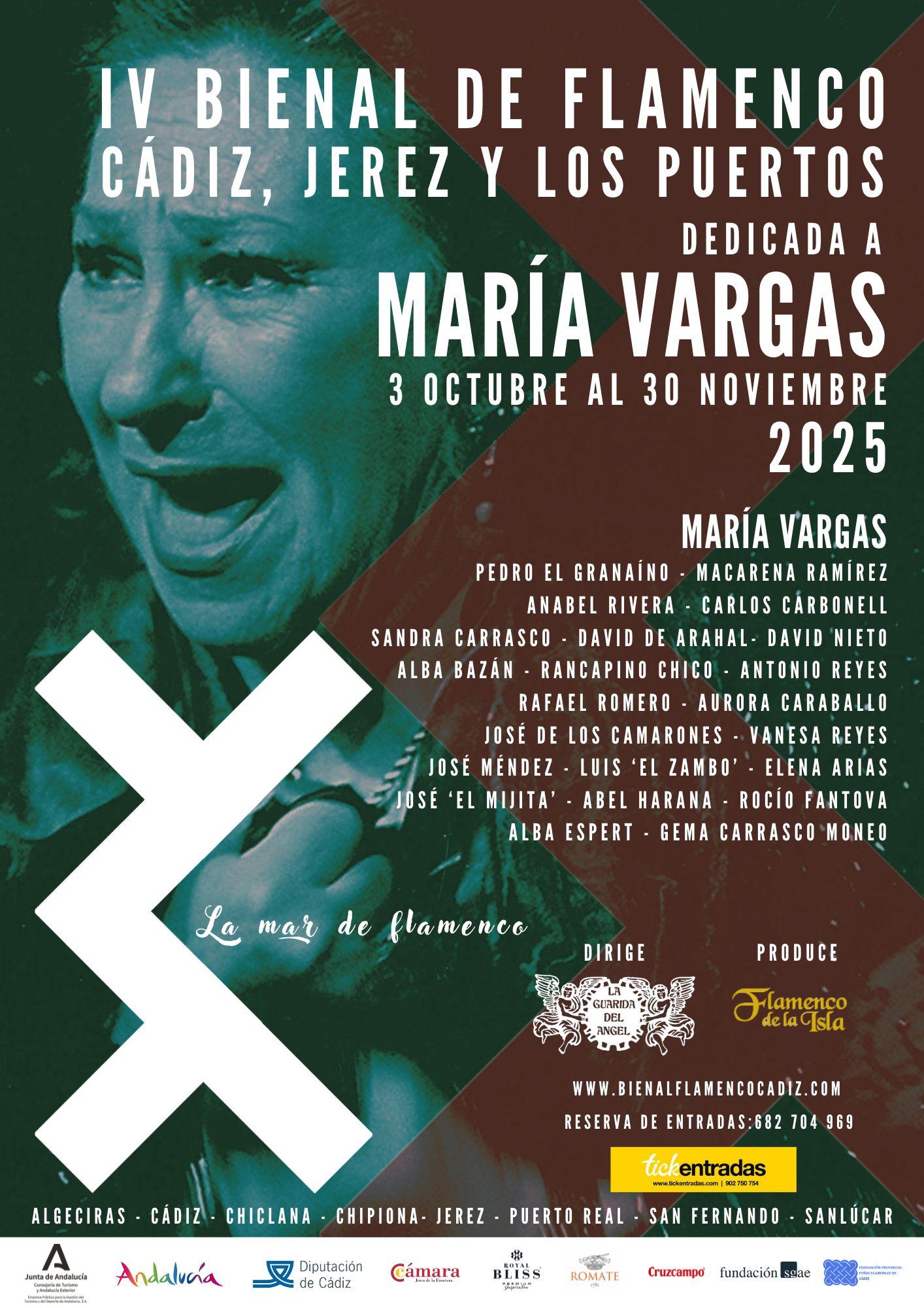  Ocho ciudades, un mismo compás: comienza la IV Bienal de Flamenco de Cádiz, Jerez y Los Puertos