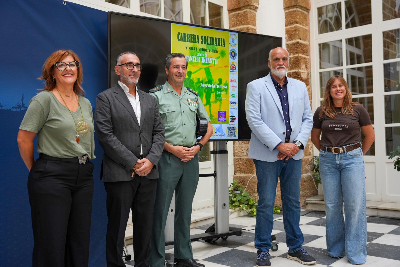 La Milla Verde y los 8 km recorrerán sitios emblemáticos de Jerez el 5 de octubre contra el cáncer infantil