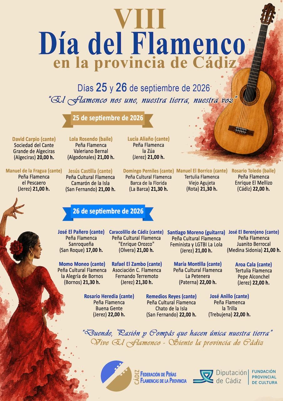 Jerez acogerá hasta siete recitales en peñas para celebrar el VIII Día del Flamenco