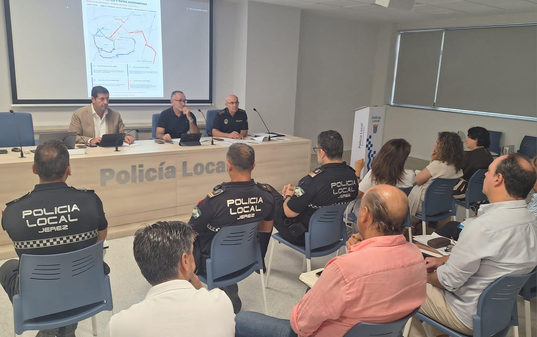 Así serán los cortes de tráfico por el paso de La Vuelta Ciclista a España por Jerez