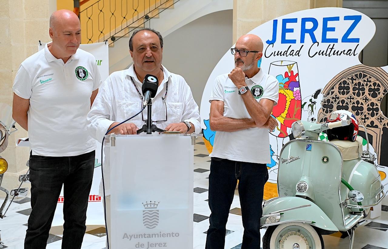 El XIX Encuentro de Scooters Clásicos llenará Jerez de Vespas y Lambrettas el 11 y 12 de septiembre